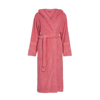 Pip Studio Soft Zellige Bademantel - Coral - XL
