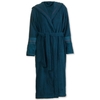 Pip Studio Soft Zellige Bademantel mit Kapuze - dark blue - XS