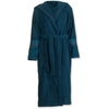 Pip Studio Soft Zellige Bademantel mit Kapuze - dark blue - XXL