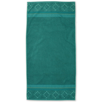 Pip Studio Soft Zellige Duschtuch - green - 70x140 cm