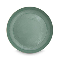 Pip Studio Spring to Life Gold-Tablett emailliert - Green - Ø 50 cm