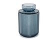 Umbra Allira Aufbewahrungsglas - Large blue - 10x10x16 cm