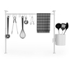 Umbra Anywhere Küchenhelfer Tension - white - 76x11x51 cm