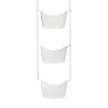 Umbra Bask Duschablage - White/Nickel - 28x12x15 cm