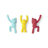 Umbra Buddy Haken 3er-Set - Assorted Colour 1 - 25x19x8 cm