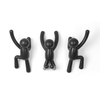 Umbra Buddy Haken 3er-Set - Black - 25x19x8 cm