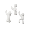 Umbra Buddy Haken 3er-Set - White - 25x19x8 cm