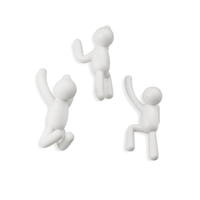 Umbra Buddy Haken 3er-Set - White - 25x19x8 cm