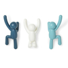 Umbra BUDDY HOOK Wandhaken - 3er Set - blue dual - 3er Set: 25x19x8 cm