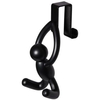 Umbra Buddy Türhaken 2er-Set - black - 6x7, 5x13 cm - 2-teilig