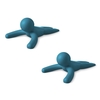 Umbra BUDDY Türstopper - 2er Set - lagoon blue - 2er Set: 15x11x6 cm