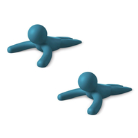 Umbra BUDDY Türstopper - 2er Set - lagoon blue - 2er Set: 15x11x6 cm