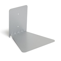 Umbra Conceal schwebendes Bücherregal - Silver - 14x13x14 cm