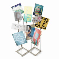 Umbra Crowd Fotohalter - Nickel - 33x18x32 cm