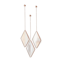 Umbra Dima Spiegel 3er-Set - Copper - 70x17x4 cm