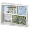 Umbra Edge Bilderrahmen L - white marble - 26x21x7 cm