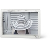 Umbra Edge Bilderrahmen S - white marble - 17x11x5 cm