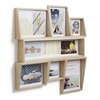 Umbra Edge Bilderrahmen XXL - Natural - 53x58x6 cm - für 9 Bilder