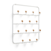 Umbra Estique Türgarderobe - White - 36x6x36 cm