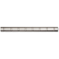 Umbra Flip 8 Wandhaken-Garderobe - nickel - 81x7x4 cm