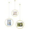 Umbra Fotochain Circular Bilderrahmen 3er Set - matte brass - 3-teilig