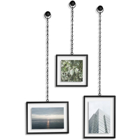 Umbra Fotochain Foto-Display - 3er-Set - black - 3er Set: 22x6x21 cm