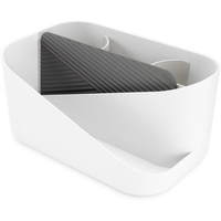 Umbra Glam Organizer für Haarstylingprodukte - white/charcoal - 27x17x13 cm