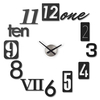 Umbra Numbra Wanduhr - Black - 82x82x4 cm