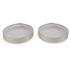 Umbra Perch Wandregal - 2er Set - nickel - 2er Set: 16x15x2 cm,  16x15x2 cm