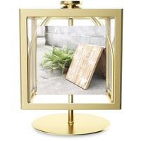 Umbra Rocker Multi-Bilderrahmen - matt brass - 11x11x16 cm
