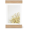 Umbra Scroll freistehender Tischbilderrahmen - natural - 23x10x14 cm