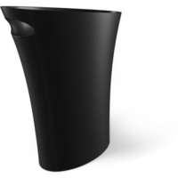 Umbra Skinny Abfalleimer - black - 7, 5 Liter - 34x17x33 cm