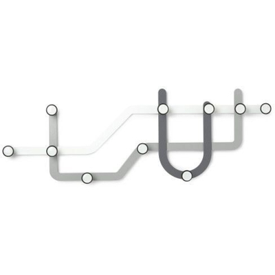 Umbra Subway Garderobenleiste
- grey - 57x4x20 cm