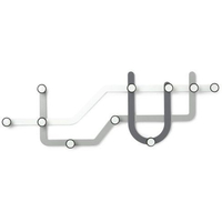 Umbra Subway Garderobenleiste - grey - 57x4x20 cm