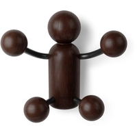 Umbra Woody Wandhaken - black/walnut - 16x9, 5x14 cm