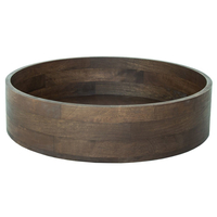 Urban Nature Culture Mango Wood Schale - walnut - Ø 42 cm - Höhe 10 cm