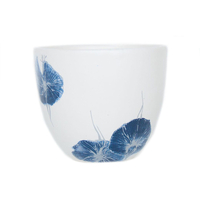 Urban Nature Culture Misaki Tasse - weiß-blau - 300 ml
