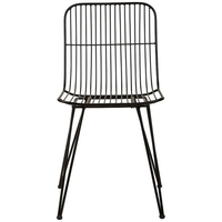 Villa Collection Natural Stone & Black Nordic Stuhl - 2er Set - schwarz - 2 Stühle à 59x44x83 cm