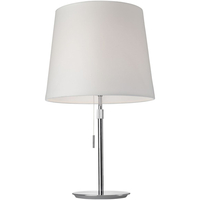 Villeroy & Bloch Amsterdam Tischleuchte - Metall/weiß - Ø 35 cm - Höhe 45-67 cm