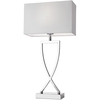 Villeroy & Boch Toulouse Tischleuchte klein - Metall/weiß - Schirm 27 x 12 cm - Höhe 52 cm