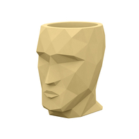 Vondom ADAN BASIC Pflanzengefäß - beige - 41x30x42 cm