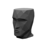 Vondom ADAN Hocker - anthrazit - 41x30x42 cm