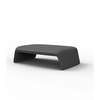 Vondom BLOW RGB LED + Akku Lounge Tisch - anthrazit - 79x120x35 cm