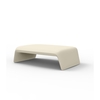 Vondom BLOW RGB LED + Akku Lounge Tisch - ecru - 79x120x35 cm