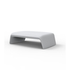 Vondom BLOW WHITE LED Lounge Tisch - weiß - 79x120x35 cm