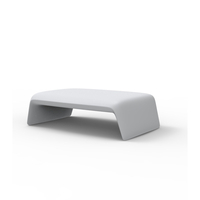 Vondom BLOW WHITE LED Lounge Tisch - weiß - 79x120x35 cm