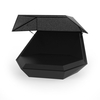 Vondom FAZ DAYBED Outdoor-Bett PARASOL - schwarz - 180x180x90 cm
