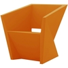 Vondom FAZ Stuhl mit Armlehnen - orange - 72x65x76 cm