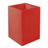 Vondom HIGH CUBE POT Pflanzengefäß - rot - 50x50x100 cm