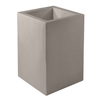 Vondom HIGH CUBE POT Pflanzengefäß - taupe - 60x60x90 cm